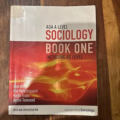 AQA A Level Sociology Book One Including AS Level: Book One By Annie Townend The • £7.99