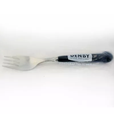 SAMARKHAND Flatware By Denby Dinner Fork  Stone & Steel  NEW NEVER USED England • $15.99