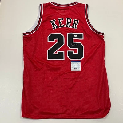 $493.59 • Buy Steve Kerr Signed Jersey PSA/DNA Chicago Bulls Michael Jordan