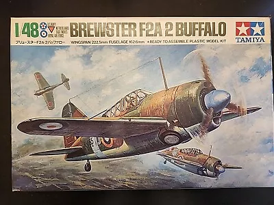 NOB Tamiya 1:48 Brewster F2A-2 Buffalo #MA119-600 [U6] • $12