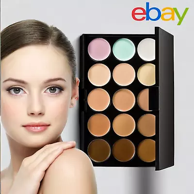 15 Shades Contour Kit Contouring Colour Concealer Makeup Palette Kit Makeup Gift • £3.80