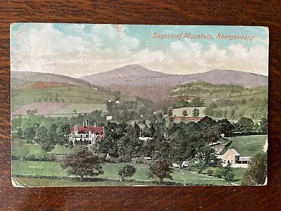 Vintage Postcard. Posted August 1909. Abergavenny Wales. Franked In Abergavenny • £2