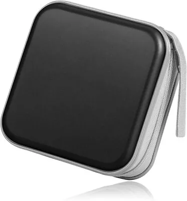 $8.45 • Buy 40 Discs CD/DVD Case Wallet Heavy Duty Bag Binder Storage Booklet Album Black 