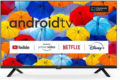 $249 • Buy JVC 32  (81CM) Smart Android LED TV Wi-Fi Netflix Youtube Browsing LT-32N3115A