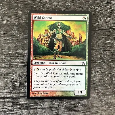 MTG 1x Wild Cantor X1 LP Guildpact • $1.35