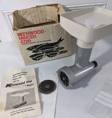 Vintage Kenwood Chef Major A720 Mincer • £19.99