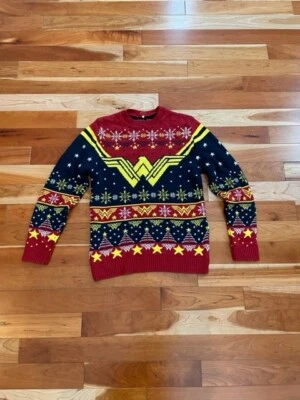 $38 • Buy Wonder Woman  Ugly  Christmas Sweater - Size Unisex Small