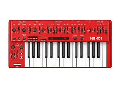 Behringer MS-1-RD 32-Key Keyboard Analog Mono Synth MS-01 Or MS-101 New In Box • $549