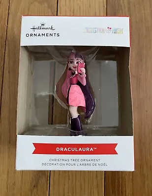 Monster High Draculaura Hallmark Ornament Holiday Selfie Pink Cell Phone • $12.99