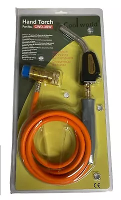 MAPP MAP-Pro Propane Self-Igniting Gas Welding Turbo Burner Torch With 5' Hose • $38.99