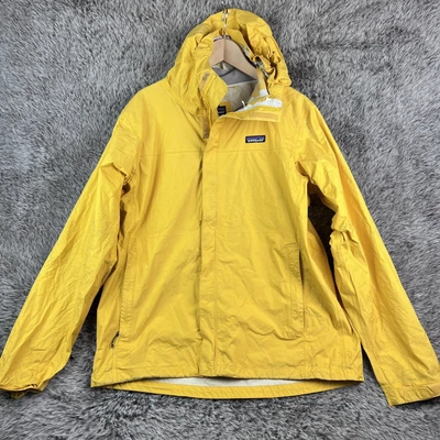 $50 • Buy Patagonia Men Torrentshell Waterproof Jacket Yellow Size Large H2ONO READ