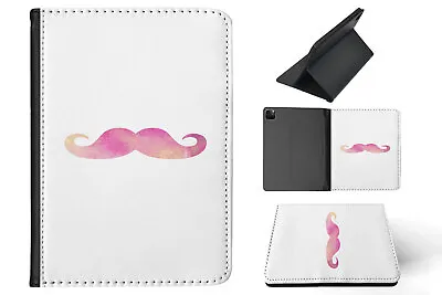 Case Cover For Apple Ipad|hipster Colourful Moustache #15 • $25.65