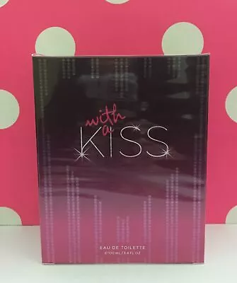 (1) Victoria's Secret WITH A KISS Berries Kissed Eau De Toilette 3.4oz ~SEALED~ • $64.95