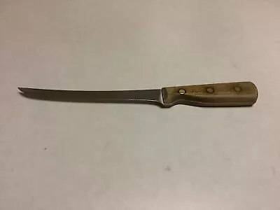 $19.95 • Buy Vintage Chicago Cutlery 78s Boning Knife 7.5  Original Classic Walnut Handle
