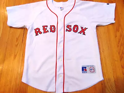 Vintage Russell Athletic Mlb Boston Red Sox Manny Ramirez Jersey Youth L 14-16 • $23.24