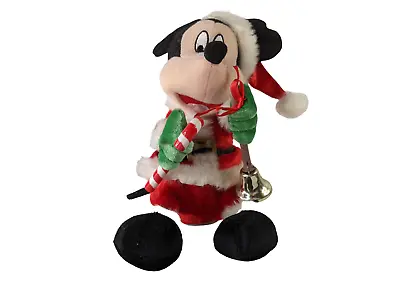 Gemmy Disney Animated Christmas Mickey Mouse Singing  Here Comes Santa Claus  • $19.99