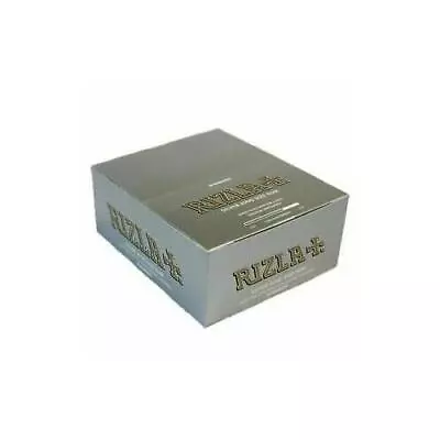 Rizla Silver King Size Slim Rolling Papers X5x10x20x50 (FULL BOX) Booklets • £18.27