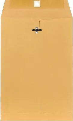 ( 1 ) 6x9 Manilla Brown Kraft Clasp Envelope Letters Mailers Mailing 28LB • $1.95