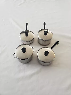 $79.95 • Buy Vintage Child's/Doll's Size Toy Revere Ware Mini Stock Pot & 3 Pots/pans 