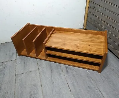 Vintage Mid Century Danish Modern Desk Top Organizer Denmark E34 • $270