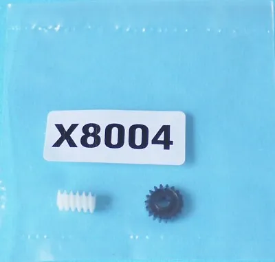 X8004 Hornby Spare Gear Set Worm + Drive Gear For 0-4-0 Locos Class 142 Railbus • £3.99