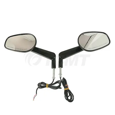 $52.80 • Buy Muscle Rearview Mirrors W/ LED Turn Signal For Harley VROD V-Rod VRSCF 09-17 16