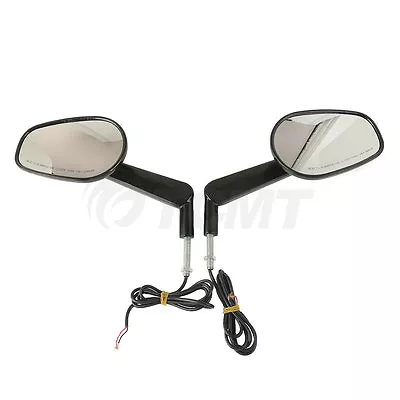 $52.80 • Buy Muscle Rearview Mirrors W/ LED Turn Signal For Harley VROD V-Rod VRSCF 09-17 16