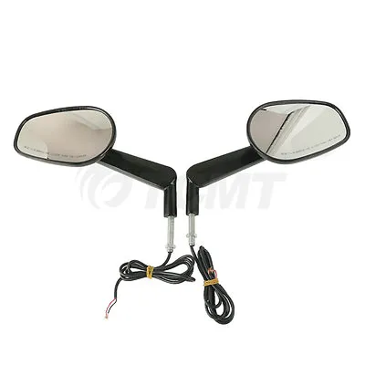 Muscle Rearview Mirrors W/ LED Turn Signal For Harley VROD V-Rod VRSCF 09-17 16 • $36.80