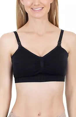 Kindred Bravely Sublime Hands Free Pumping Bra - Black - Size L • $20.49