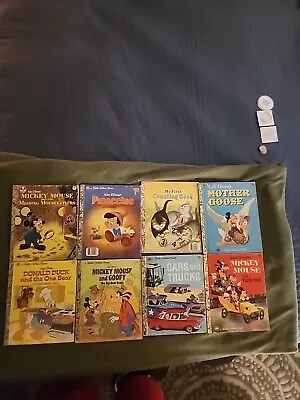Vintage Little Golden Books Lot Of 8 • $10