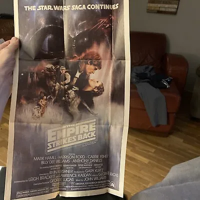 Star Wars Empire Strikes Back 1980 Poster Movie Poster • $20