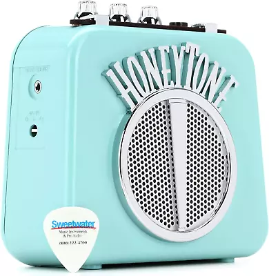 Electric Guitar Mini Amplifier Aqua (N10A) • $30.68