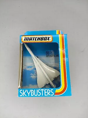 Matchbox Skybusters SB-23 Supersonic Airliner Vintage New In Box 1981 • $20