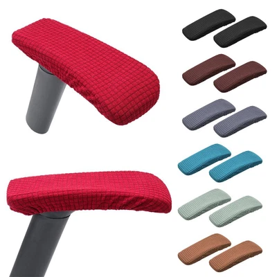 $10.19 • Buy Removable Office Computer Pads Chair Arm Covers Chair Armrest Cover Slipcover