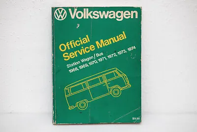 Bentley Official Volkswagen Bus Baywindow 68-74 Repair Service Manual VW Wiring • $43.50