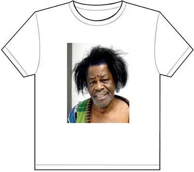 $21.99 • Buy JAMES BROWN MUG SHOT T-SHIRT TEE PICTURE PHOTO Mugshot Soul Music Crack Lol 42