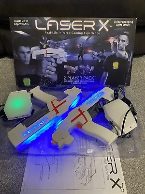 Lazer X Guns  In Box Fully Working And Tested • £9