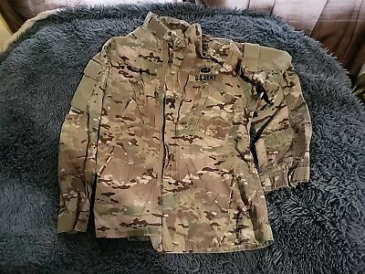 Usgi Combat Uniform Jacket Multicam OCP Large Long Flame Resistant Insect Repel. • $14.99
