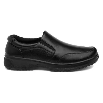 Hobos Mens Shoes Black Adults Slip On Size UK 6789101112 • £14.99
