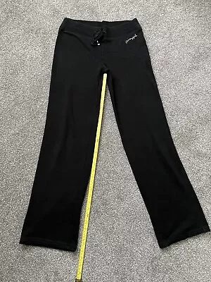 £4.50 • Buy Womens Pineapple Black Track / Comfortable Bottoms Size 8