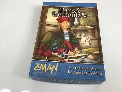 ZMan Games HansA TeutonicA Made In Germany Board Game Complete • $37.99