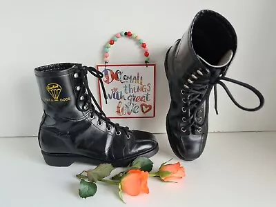 £174 • Buy Hawkins Para Docs Black1460 8 Eye Vintage England UK7 EU41 US9