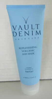 $35 • Buy Vault Denim Skincare Fenix Cosmetics Replenishing Volcanic Ash Mask 3.4 Fl Oz