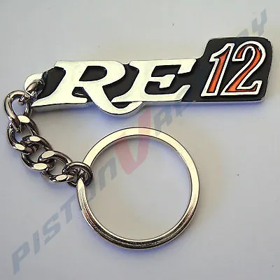 RE12 Keyring  Like Grille Badge For Rotary MAZDA R100 RX2 RX3 Savanna Keychain • $18.95