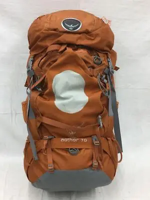 Osprey Aether 70 Backpack Nylon Orange Stains • $289.61