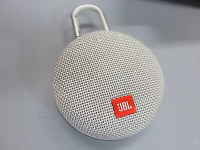 JBL Clip 3 Portable Waterproof Bluetooth Speaker - Silver • $24.99