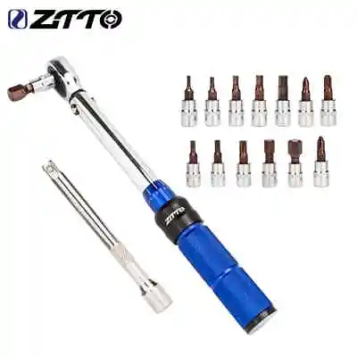 Torque Wrench Kit Bicycle Maintenance Repair Tool Ratchet Spanner Ratchet Ztto • $44