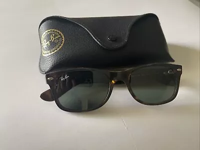 Ray Ban RB2132 902 New Wayfarer Dark Tortoise Shell 52 18 W/ Case • $79.99