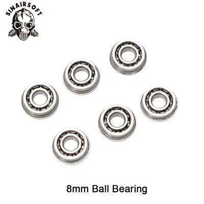 6pcs 6mm 7mm 8mm 9mm Stainless Steel Precision Ball Bearing Kit Airsoft AEG Gear • $8.99