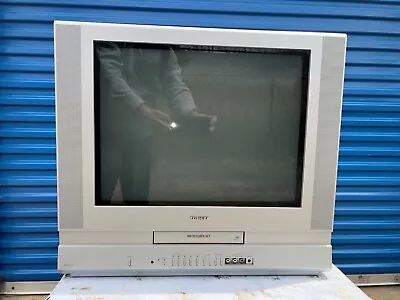 $89.75 • Buy Combo Toshiba MW20FL4 20  Flat TV VCR Retro Gaming W Remote